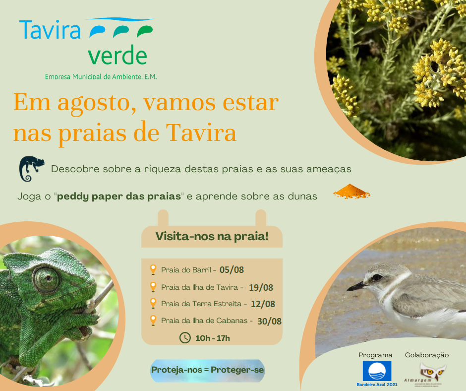 Cartaz Praias Agosto 2022